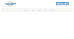 Desktop Screenshot of genesisinitiative.org